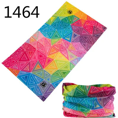 1401-1450 Magic Scarf Outdoor Sports Bicycle Headband Bike Cycling Bandana Neck Tube Warmer Bandanas Scraf Men Hiking Headband
