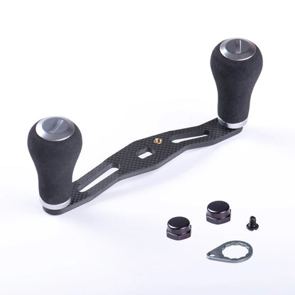 ARTSEA New 1 K Carbon Fiber Fishing Reel Handle EVA Knob for Baitcasting Reel DIY Fish Accessories Lure Tool