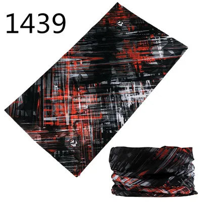 1401-1450 Magic Scarf Outdoor Sports Bicycle Headband Bike Cycling Bandana Neck Tube Warmer Bandanas Scraf Men Hiking Headband