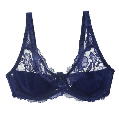 2025 New Large Bras CDE Underwired Non Padded Underwear For Women Ladies Sexy Full Cup Plus Size Female Lingerie