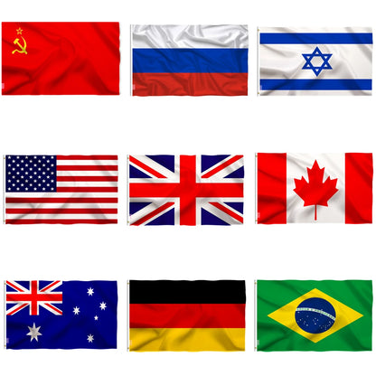 National flag 90*150CM Flag Polyester Banner Indoor Outdoor Banner  Decorative flag Garden party flag