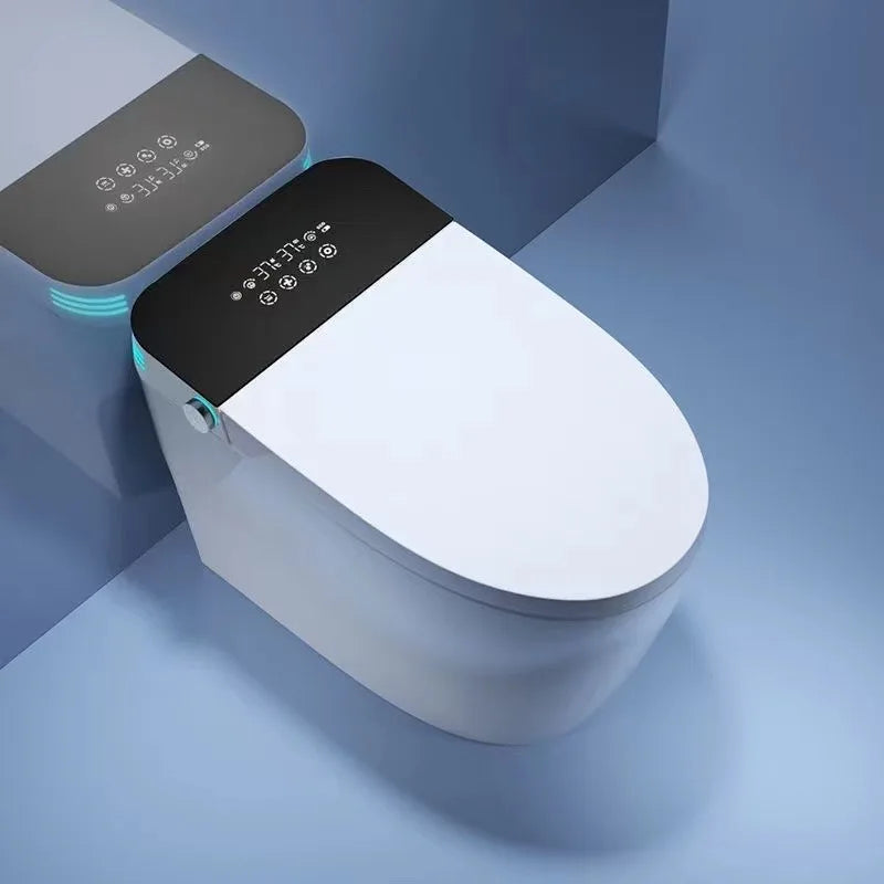 New High End Floor Mounted Automatic Flush Electric Toilet Bathroom Ceramic Intelligent Smart Toilets