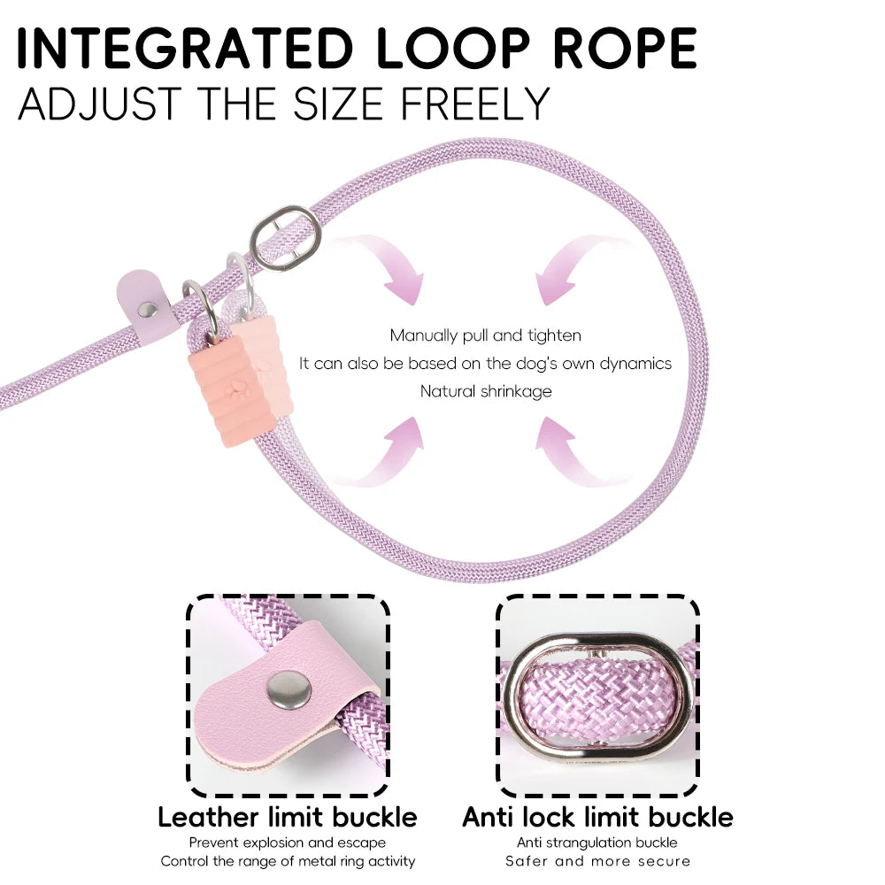 Hot Selling Bubble Cotton Dog Leash - Adjustable Multifunctional Reflective Pet Lead, Soft Comfortable Dog Leash