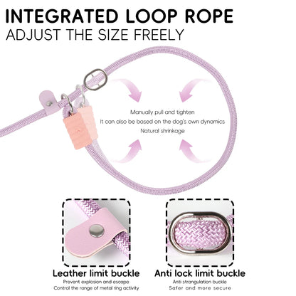 Hot Selling Bubble Cotton Dog Leash - Adjustable Multifunctional Reflective Pet Lead, Soft Comfortable Dog Leash