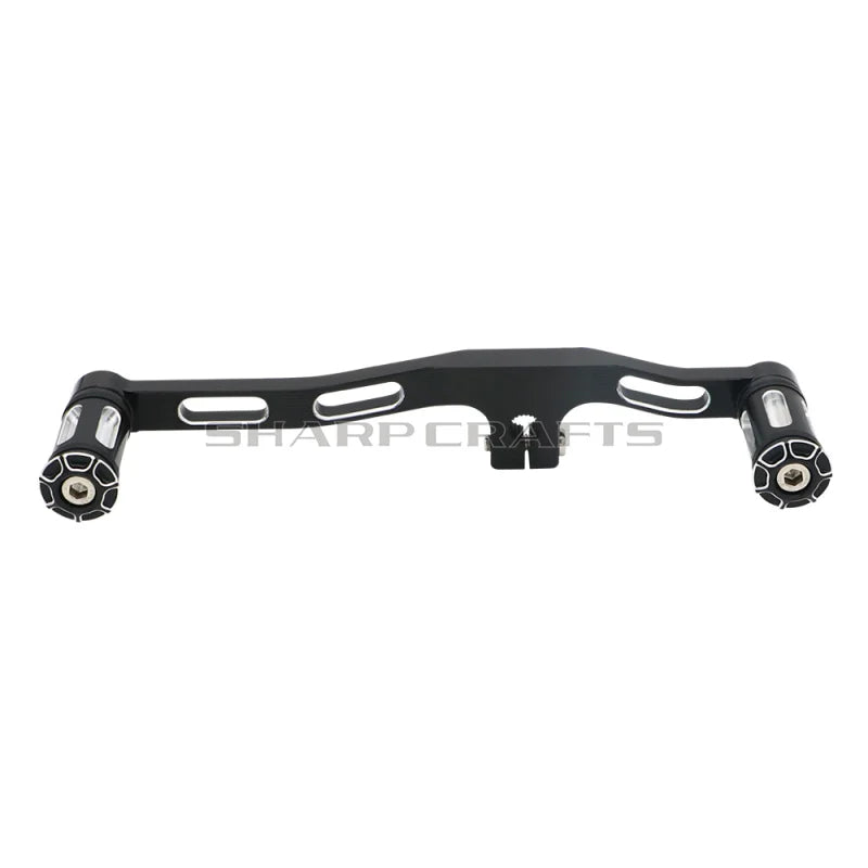 For Harley Dyna Street / Fat Bob Low Rider Super / Wide Glide Motobike CNC Mid-Controls Heel Toe Shifter Lever Shift With Pegs
