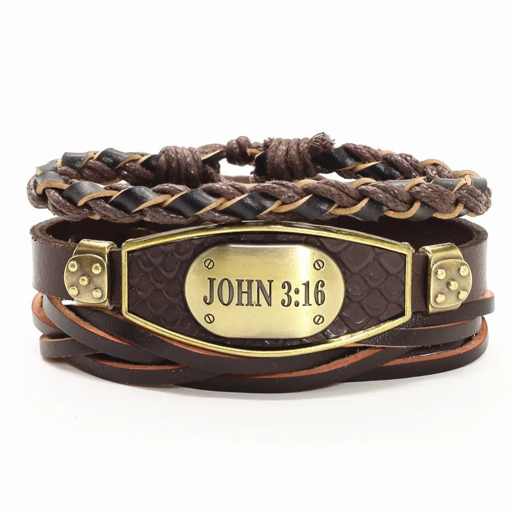 Alloy Scorpion Charm Braided Leopard Genuine Men Leather Bracelets For Women Wrap Wristbands Bangles Homme Wholesale Jewel