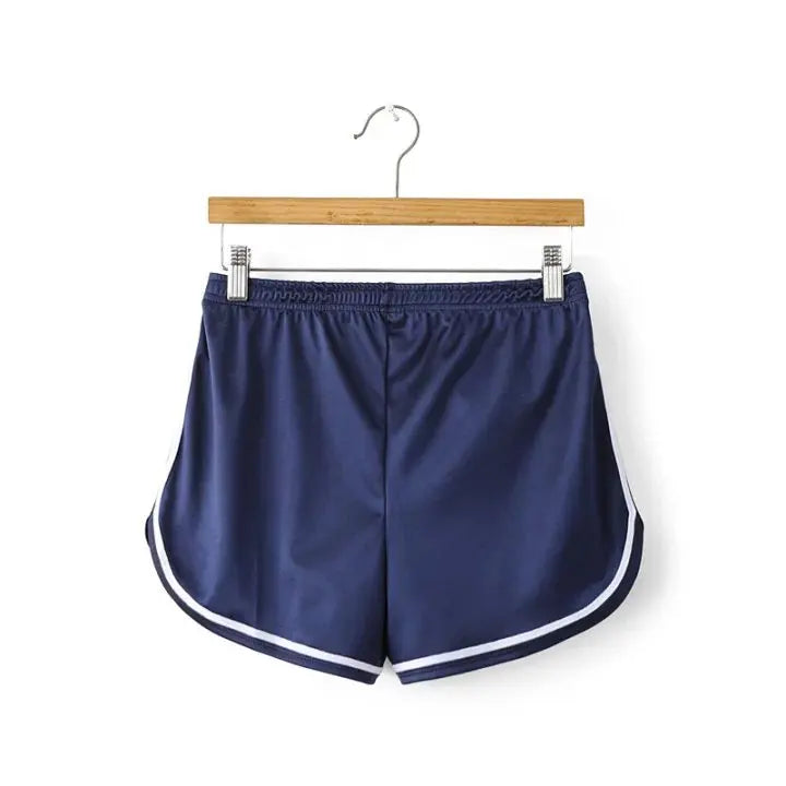 New Women Shorts Summer Silk Slim Beach Casual White Egde Shorts Hot