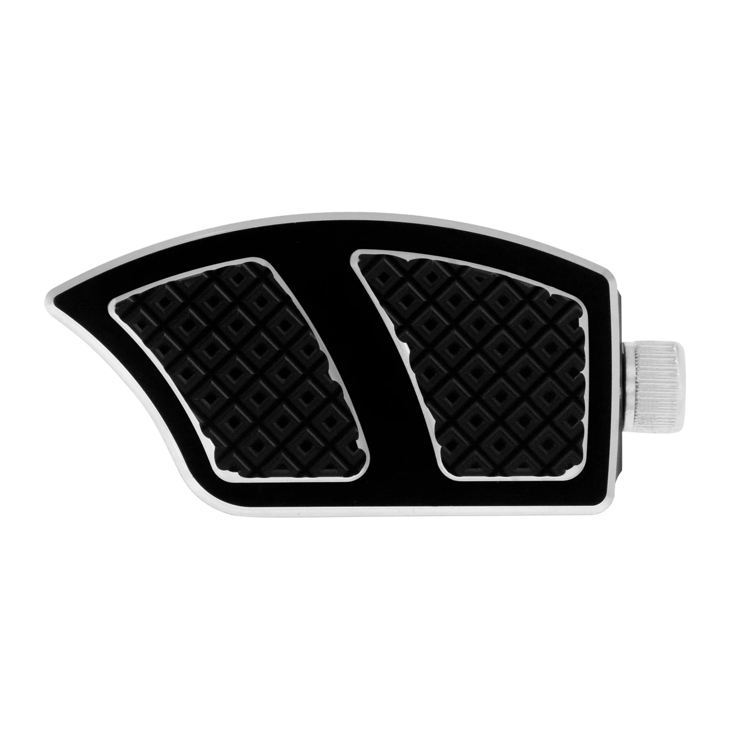 Motorcycle Front Floorboards Passenger Footboard Male Mount Foot Pegs Black/Chrome Footrest For Harley Softail Dyna XL Touring