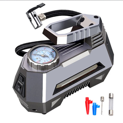EAFC 120W Handheld Air Compressor Wireless/Wired Inflatable Pump Portable Air Pump Tire Inflator Digital for Car Bicycle Balls