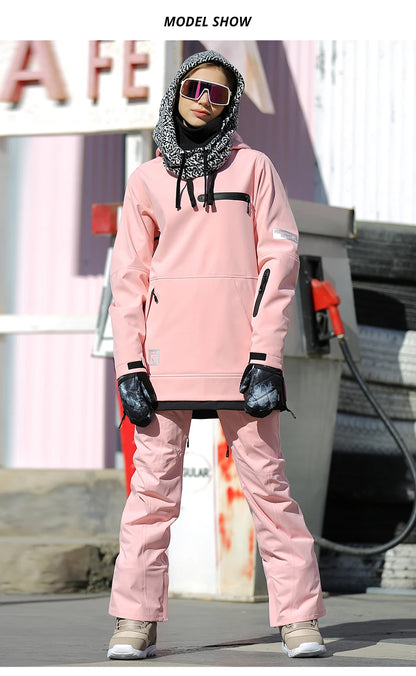 RUNNING RIVER Women ski Snowboarding Hoodie  High Quality Hooded outdoor Sports Snowboard Jacket 1250