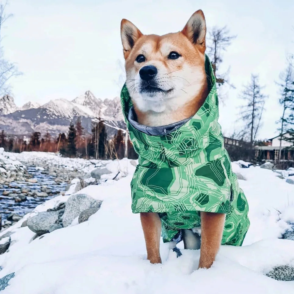 Winter Pet Dog Clothes for Large Dogs Warm Waterproof Dog Clothing Coat Thicker Cotton Padded Dog Jacket Pitbull French Bulldog