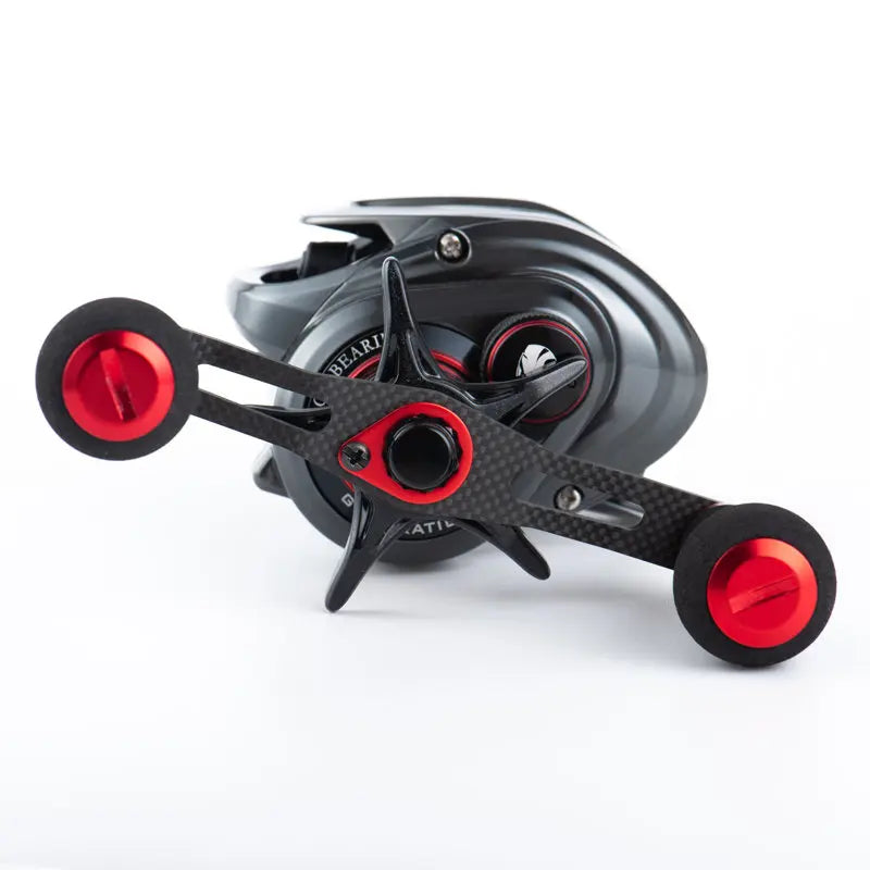 ARTSEA New 1 K Carbon Fiber Fishing Reel Handle EVA Knob for Baitcasting Reel DIY Fish Accessories Lure Tool