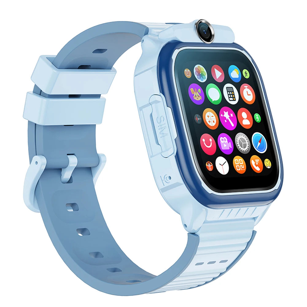 K61 2025 Kids 4G Sim Card Child Smart Watch HD Camera SOS Video Call 800mAh 1.52" Screen GPS WIFI LBS GPS Children Smartwatch