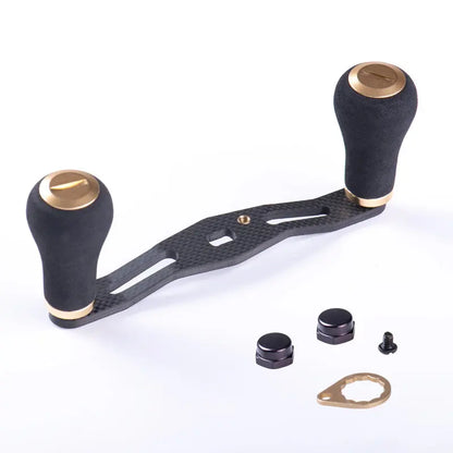 ARTSEA New 1 K Carbon Fiber Fishing Reel Handle EVA Knob for Baitcasting Reel DIY Fish Accessories Lure Tool