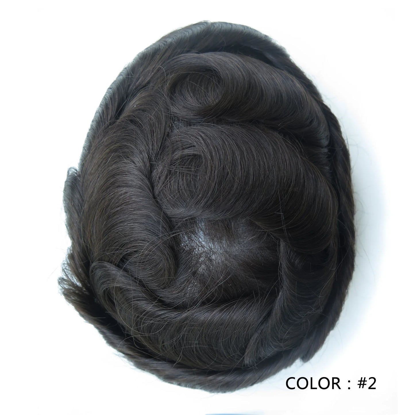 Full Swiss Lace base Blonde Hair toupee for Men indian remy hair Bleached Knots  Natural Hairline hair System for Man