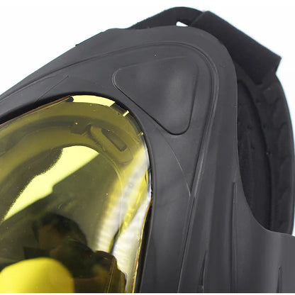 F1 Full Face Tactical Mask With Single Layer Paintball Safety Anti-fog Goggle Tactical Mask Tactical Airsoft Equipment F0022