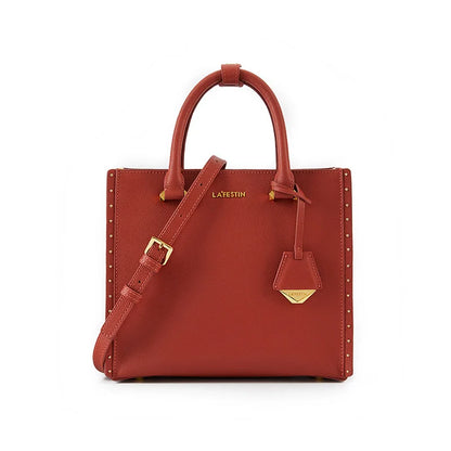 LA FESTIN New Women Leather Tote Bags Luxury Multifunctional Versatile Ladies Fashion Shoulder Crossbody Designer Handbag
