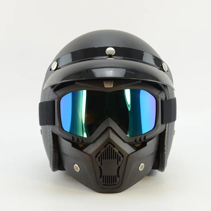 Protective Motorcycle Face Mask Removable Full Face Tactical Motorcycle Helmet Goggles Riding Motocross Glasses Moto Accessories