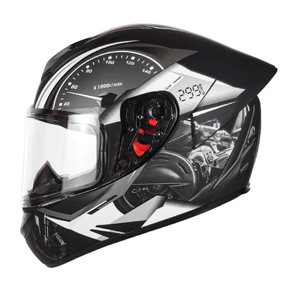 DOT Customized Color Cheap Full Face Motorcycles Helmet with Quick Release Buckle Customizable Logo/package Novel Design Helmets