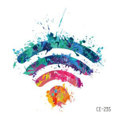 12Pcs Rainbow Temporary Tattoo Waterproof Body Art Butterfly Flower Arm Fake Tattoo Facial Stickers for Pride Festivals