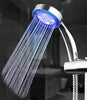 7 Color Temperature Sensitive LED Hand Shower Head ABS Plastic Bathroom Faucet with Pressurized Feature for Hotels and Toilets