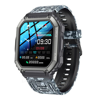 KR06 BW0417 Outdoor Sports Smart Watch Heart Rate Fitness Tracker Bluetooth Dial Call Men Women Smartwatch for IOS Android