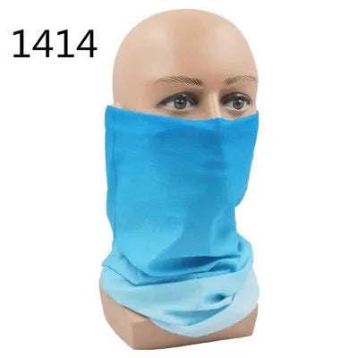 1401-1450 Magic Scarf Outdoor Sports Bicycle Headband Bike Cycling Bandana Neck Tube Warmer Bandanas Scraf Men Hiking Headband