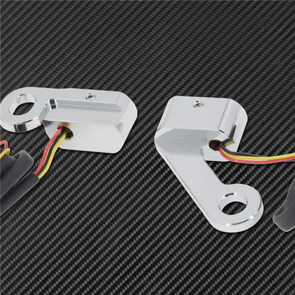 Motorcycle LED E Mark Turn Signal Light Indicator Mini Running Lamp For Harley Softail Touring Sportster XL 883 1200 FLHX Fatboy
