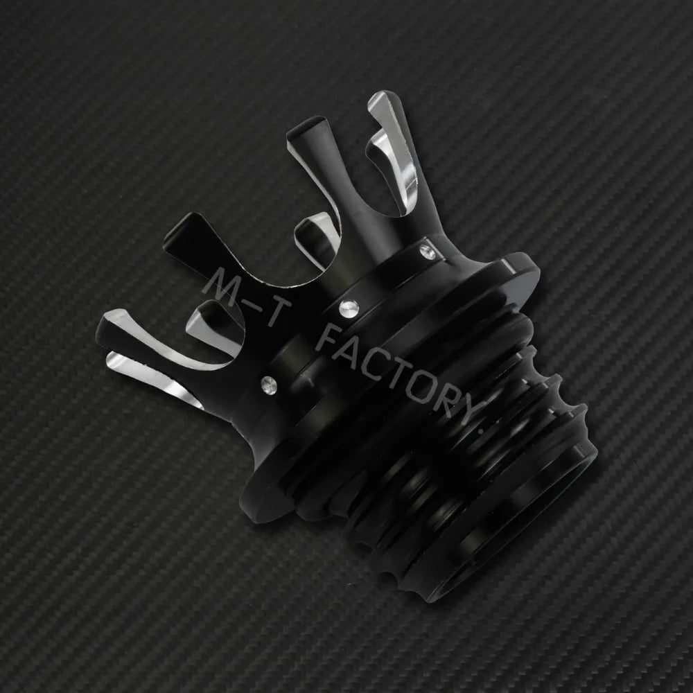 Motorcycle Gas Fuel Tank Cap Crown Style Tank Oil Cover For Harley Touring  Road King FLHR Sportster XL883 Softail Fat Boy Dyna
