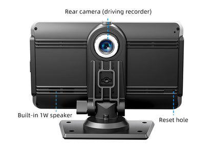 BQCC 7" IPS USD BT AUX Rearview Camera Car Monitor Wireless Carplay Android Auto Driving Car Mirrorlink Display Car Player