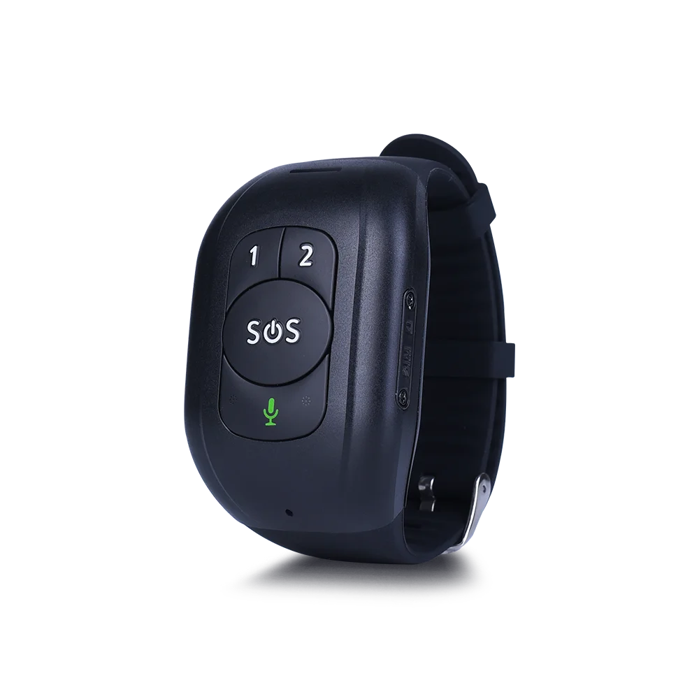 V48 Emergency Elderly Fall Detection Wristband SOS Button 4G GSM GPRS GPS GPS Elder Tracker Smart Watch for Elderly  Health