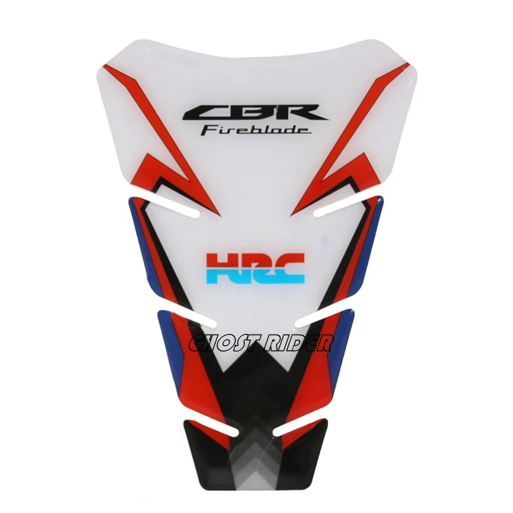 Motorcycle Chrome CBR HRC Decal Fuel Tank Cap Cover Sticker Pad For Honda CBR600RR CBR1000RR REPSOL CBR900 CBR929 CBR954 CBR250