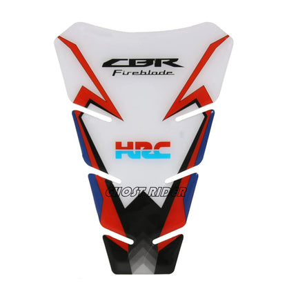 Motorcycle Chrome CBR HRC Decal Fuel Tank Cap Cover Sticker Pad For Honda CBR600RR CBR1000RR REPSOL CBR900 CBR929 CBR954 CBR250
