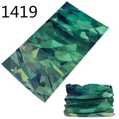 1401-1450 Magic Scarf Outdoor Sports Bicycle Headband Bike Cycling Bandana Neck Tube Warmer Bandanas Scraf Men Hiking Headband
