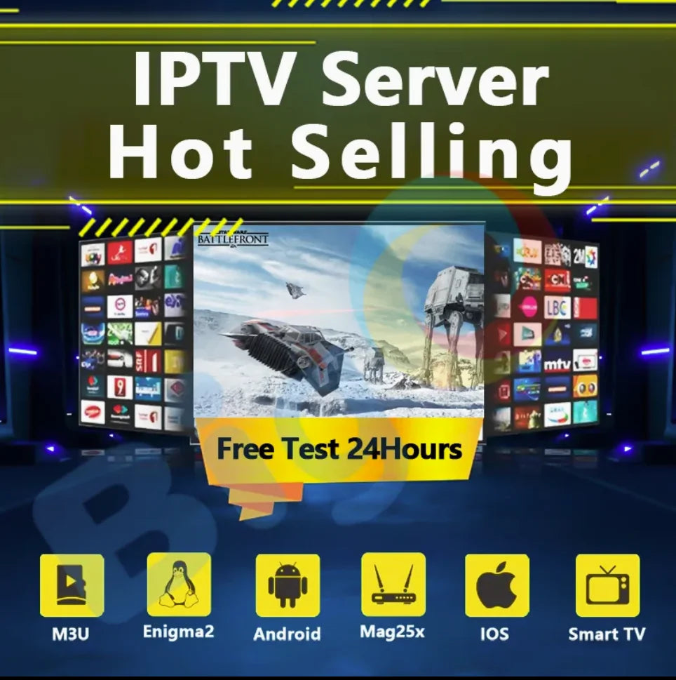 Enjoy High-definition with Exclusive European and American Channels. Stable and Smooth Streaming. Free 24-hour Trial Available.
