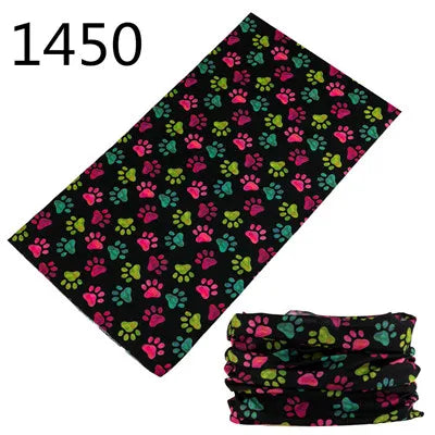 1401-1450 Magic Scarf Outdoor Sports Bicycle Headband Bike Cycling Bandana Neck Tube Warmer Bandanas Scraf Men Hiking Headband