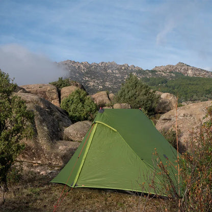 FLAME'S CREED Lanshan 2 Pro Just 915 Grams 2 Side 20D Silnylon LightWeight 2 Person 3 And 4 Season Backpacking Camping Tent