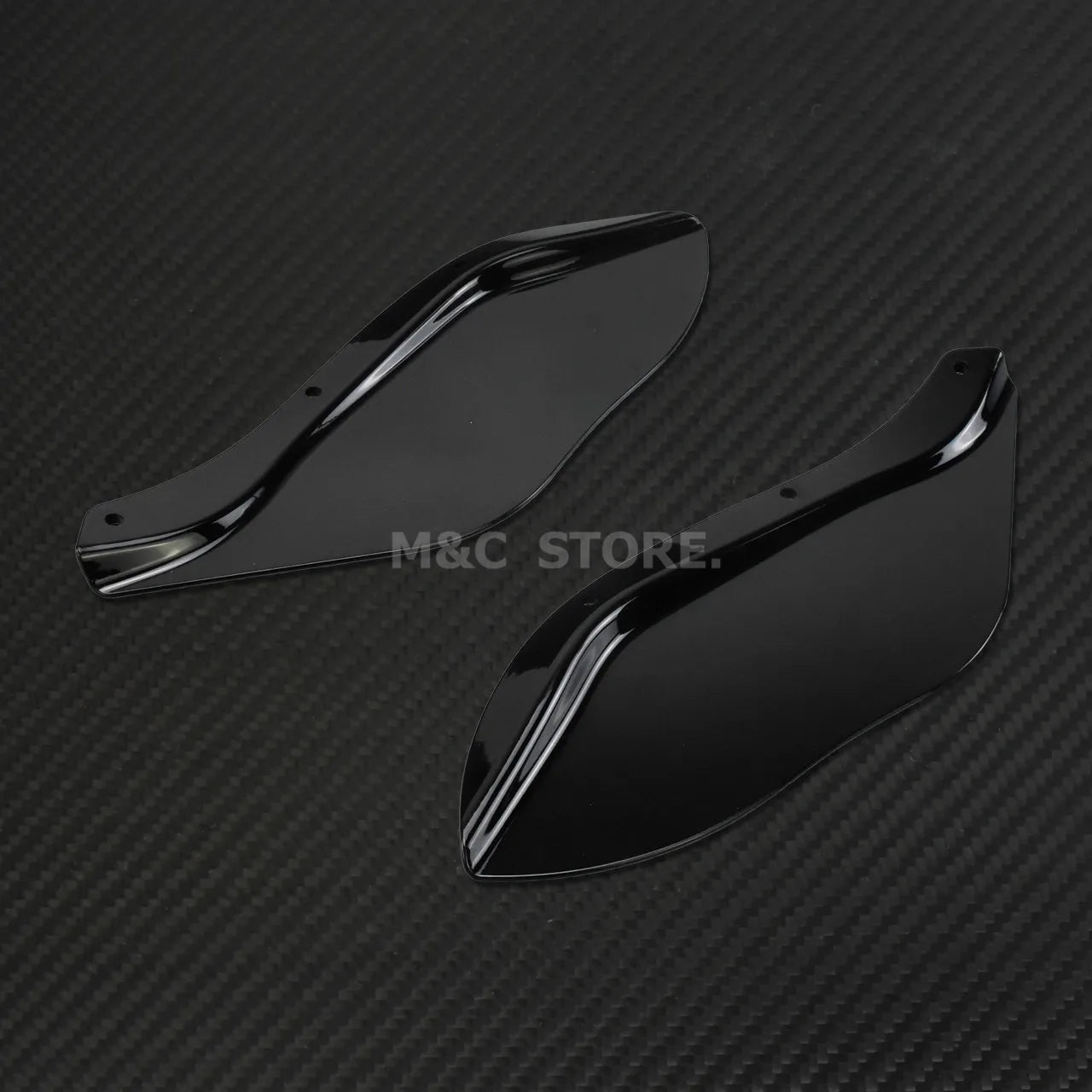 Motorcycle Batwing Air Deflector Fairing Side Windshield Plastic For Harley Touring Street Glide Road King Electra FLHX  96-2013