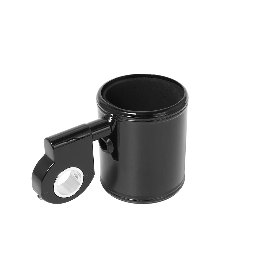 ABS Motorcycle Adjustable Cup Holder Handlebar Drink Bottle 22mm-32mm For Universal Harley Touring Road Glide Softail Sportster