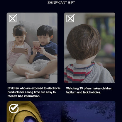 Professional Astronomical Telescope, 875X Reflective Monocular, Astronomic HD, Space Stargazing, Bird Watching, Gift for Kids