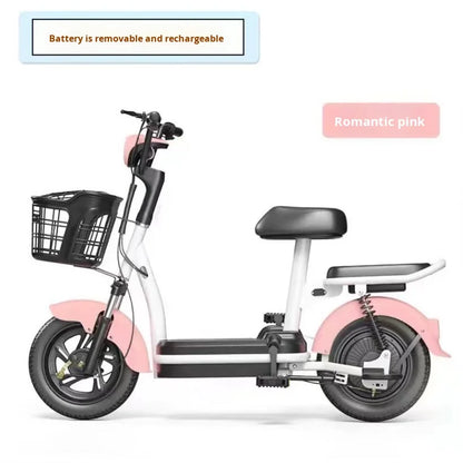 Manufacturer Cross-Border Wholesale Ultra-Light Electric City Bike New National Standard Universal Lightweight 48v 350w Ebike