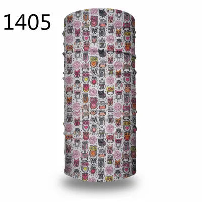 1401-1450 Magic Scarf Outdoor Sports Bicycle Headband Bike Cycling Bandana Neck Tube Warmer Bandanas Scraf Men Hiking Headband