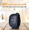 V48 Emergency Elderly Fall Detection Wristband SOS Button 4G GSM GPRS GPS GPS Elder Tracker Smart Watch for Elderly  Health