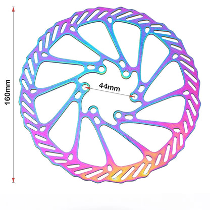 TANKE Bike Disc Brake 140 160 180 203 Rotors With Bolts Hydraulic Brake Road Mountain Bicycle MTB Oil Slick Rotor Bicycle Parts
