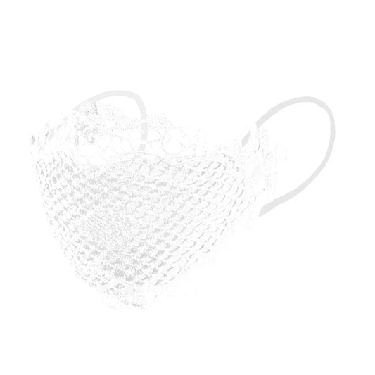 Face Mask Delicate Lace Applique And Face Protect Mouth Cover Beautiful Prints Facemask Dust-proof Masque Halloween Cosplay