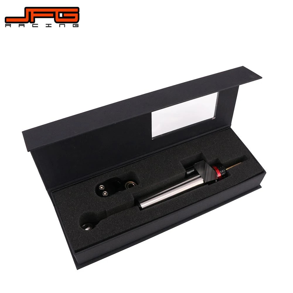 250mm Adjustable Damper Steering Stabilize Motorcycles For YAMAHA MT09 MT07 YZF R1 R6 Z300 Z250 Ninja 300R FZ1 XJR1300 Dirt Bike