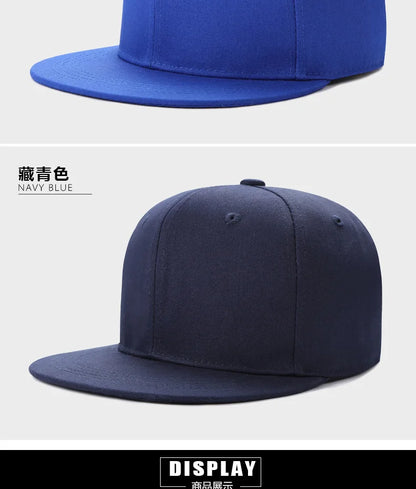 Large Size Back Closed Skateboard Cap Women Fitted Baseball Hat Male Big Size Snapback Caps Plain Football Hat 60cm 62cm 64CM