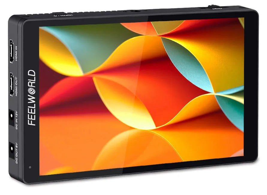 FEELWORLD-F7 Pro On-Camera Field Director Monitor, 7 "IPS Touch Screen, 3D LUT DSLR, HDMI, 4K, 60Hz, HD with F970 External Power