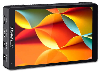 FEELWORLD-F7 Pro On-Camera Field Director Monitor, 7 "IPS Touch Screen, 3D LUT DSLR, HDMI, 4K, 60Hz, HD with F970 External Power
