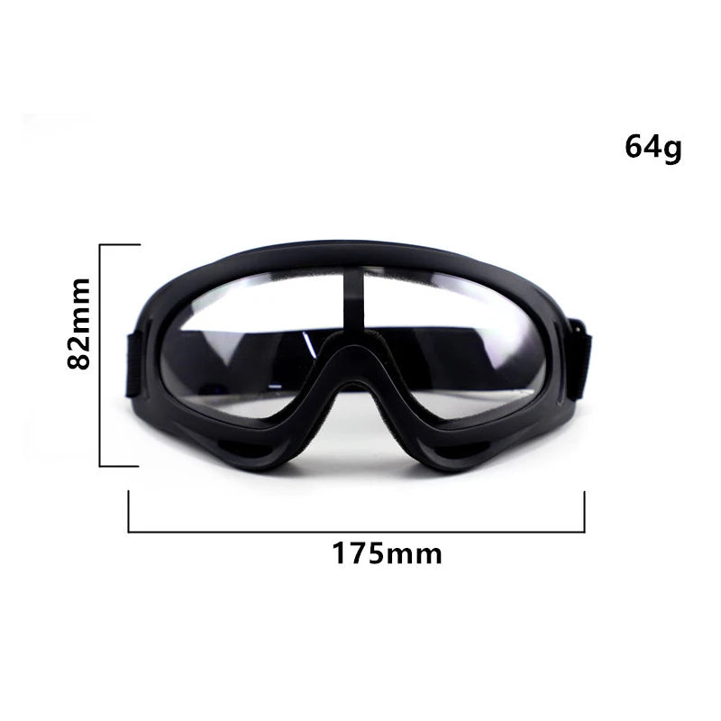 Protective Motorcycle Face Mask Removable Full Face Tactical Motorcycle Helmet Goggles Riding Motocross Glasses Moto Accessories
